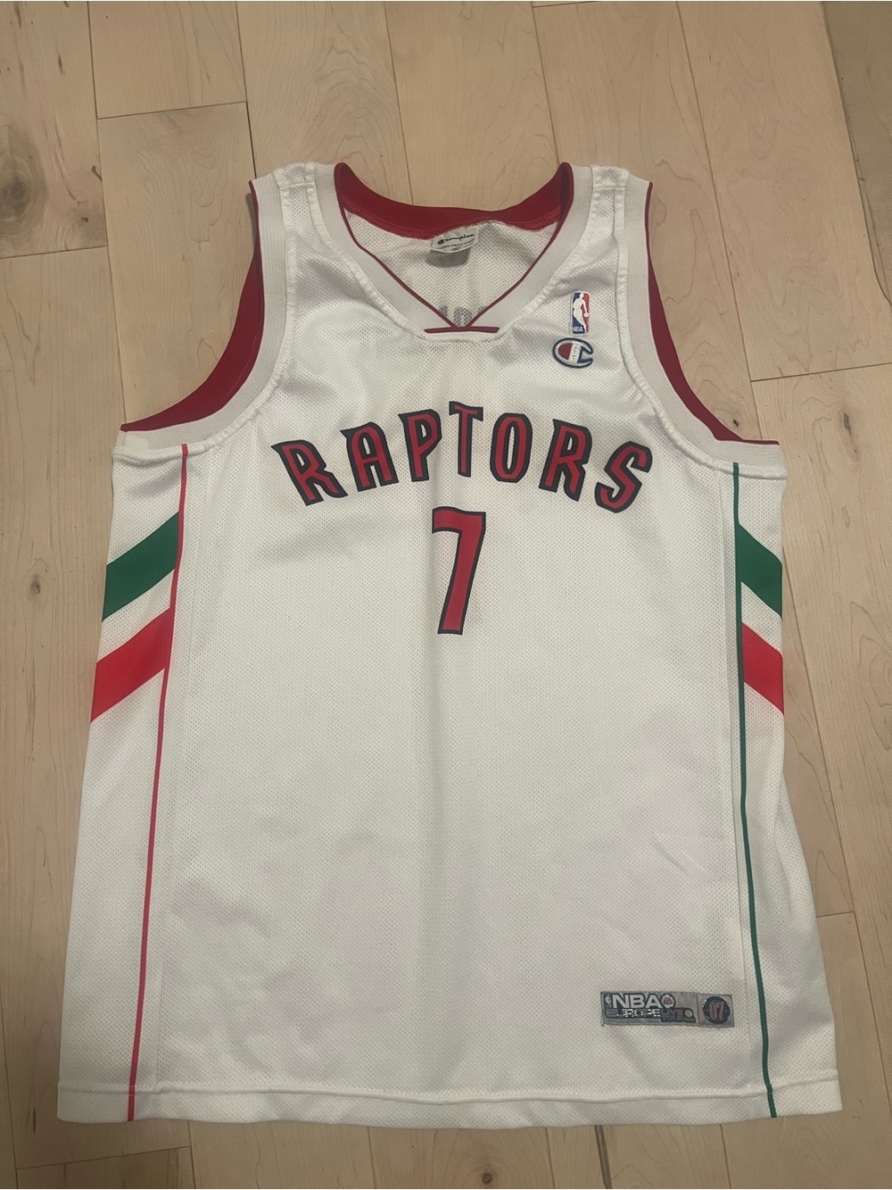 Toronto Raptors Andrea Bargnani #7 2007 Europe Live Jersey (Italian Edition)